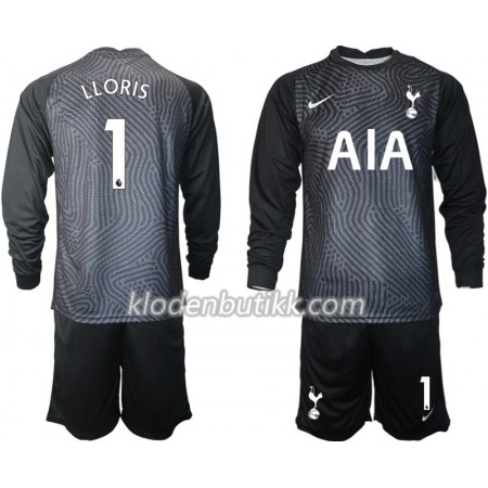 Tottenham Hotspur Hugo Lloris 1 Keeper Barn draktsett 2020-2021 M004 Langermet (+ Korte bukser)